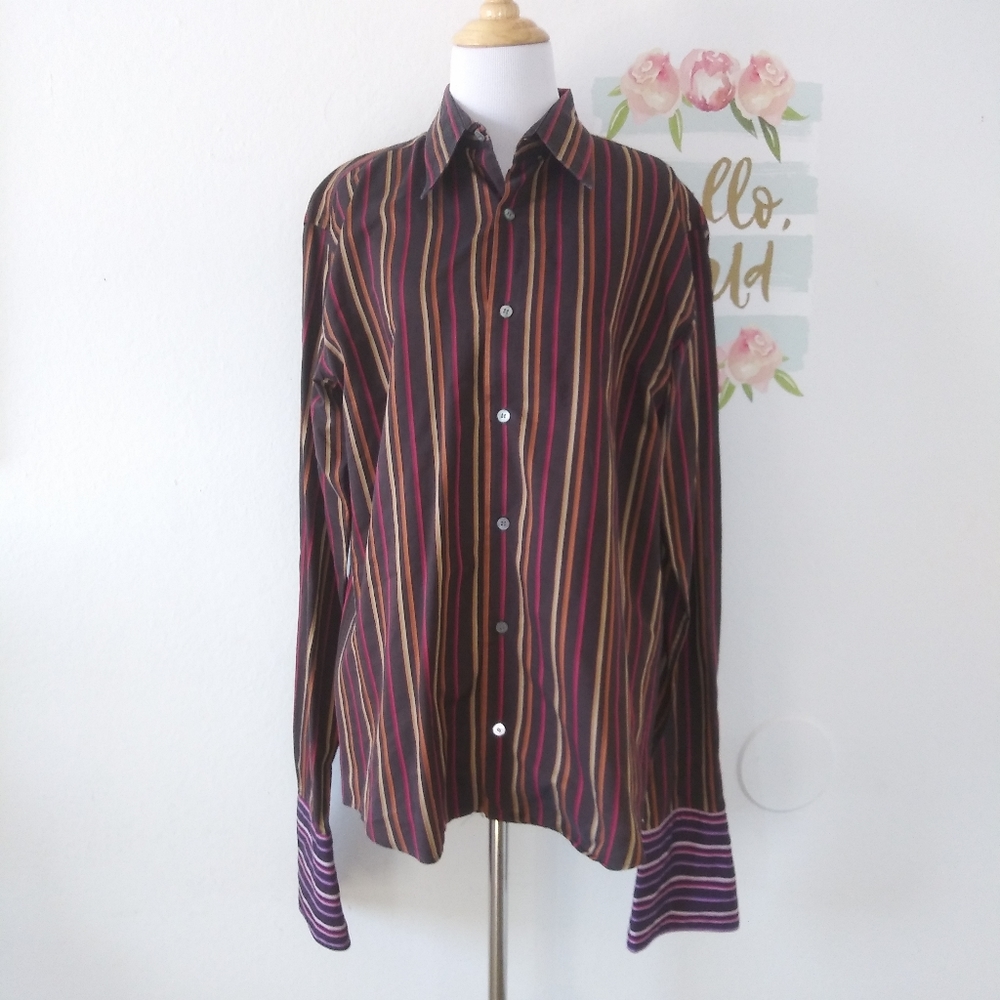 Ted Baker Multicolor Striped Women's Top